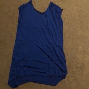Zara blue top